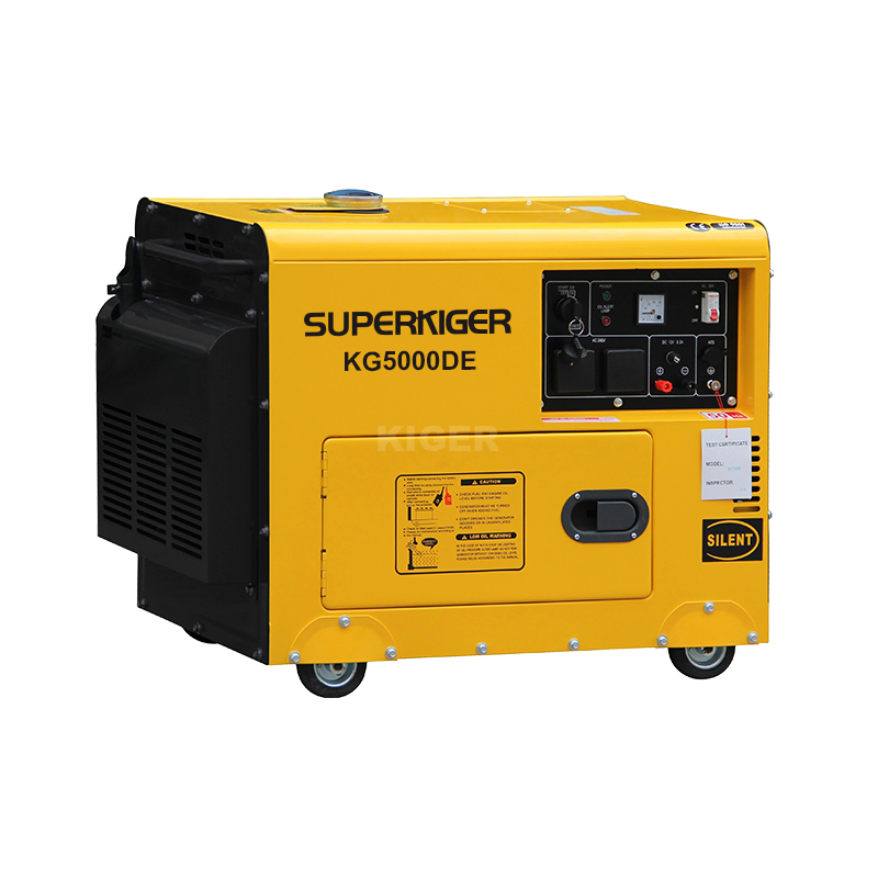 KG5000DE 5kw home use silent diesel generator set