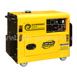KG7500S 6kw silent gasoline generator set