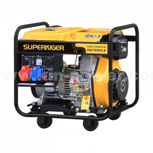 KG7000LE 7kw tragbarer Dieselgenerator