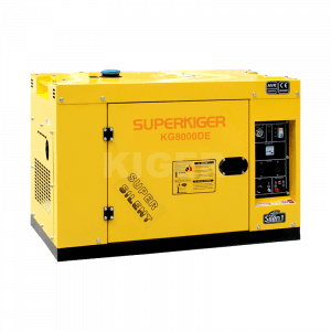KG8000DE 8kw silent diesel generator set