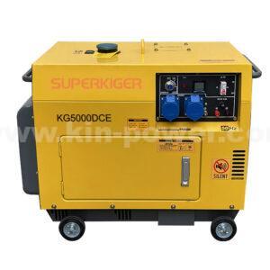 KG5000DCE 5KW diesel silent generator